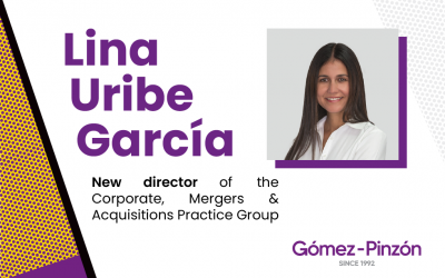 Press release: Lina Uribe is appointed director of the Corporate, Mergers & Acquisitions practice in GP