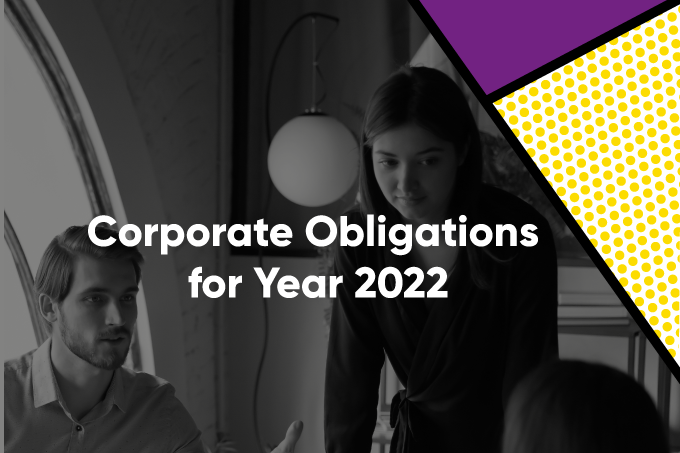 Corporate Obligations for year 2022