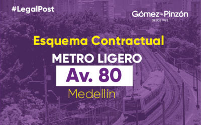 2. Esquema Contractual- Proyecto Metro de la 80 de Medellín