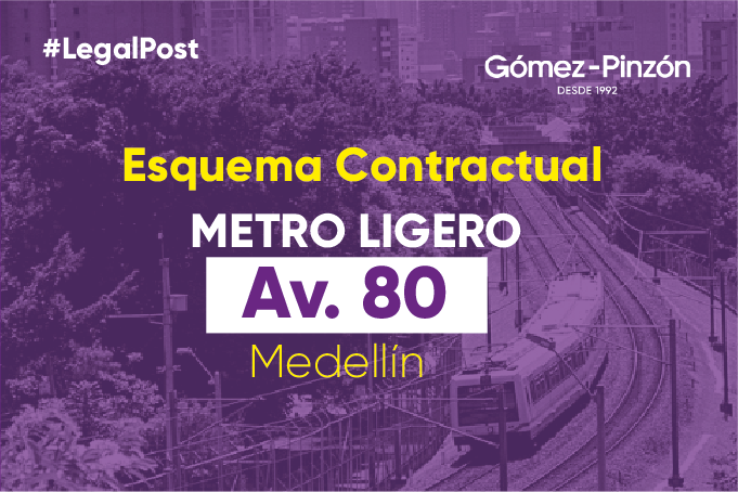 2. Esquema Contractual- Proyecto Metro de la 80 de Medellín