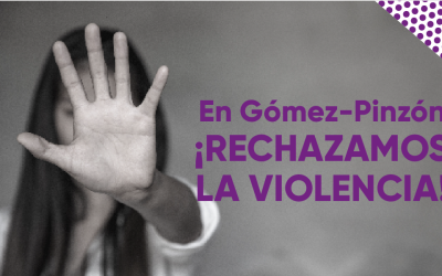 En Gómez-Pinzón ¡Rechazamos la violencia!
